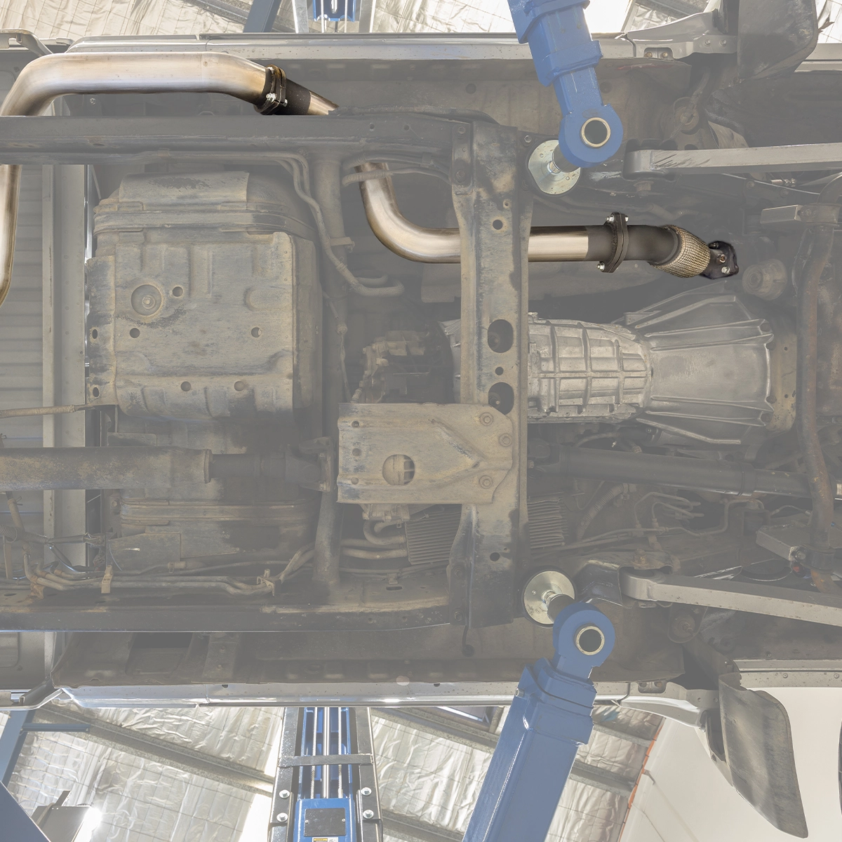 Manta 3-inch Twin Exhaust System suitable for Toyota LandCruiser 79 Series VDJ79 Single Cab 2007-2016 Pre-DPF - Image 3