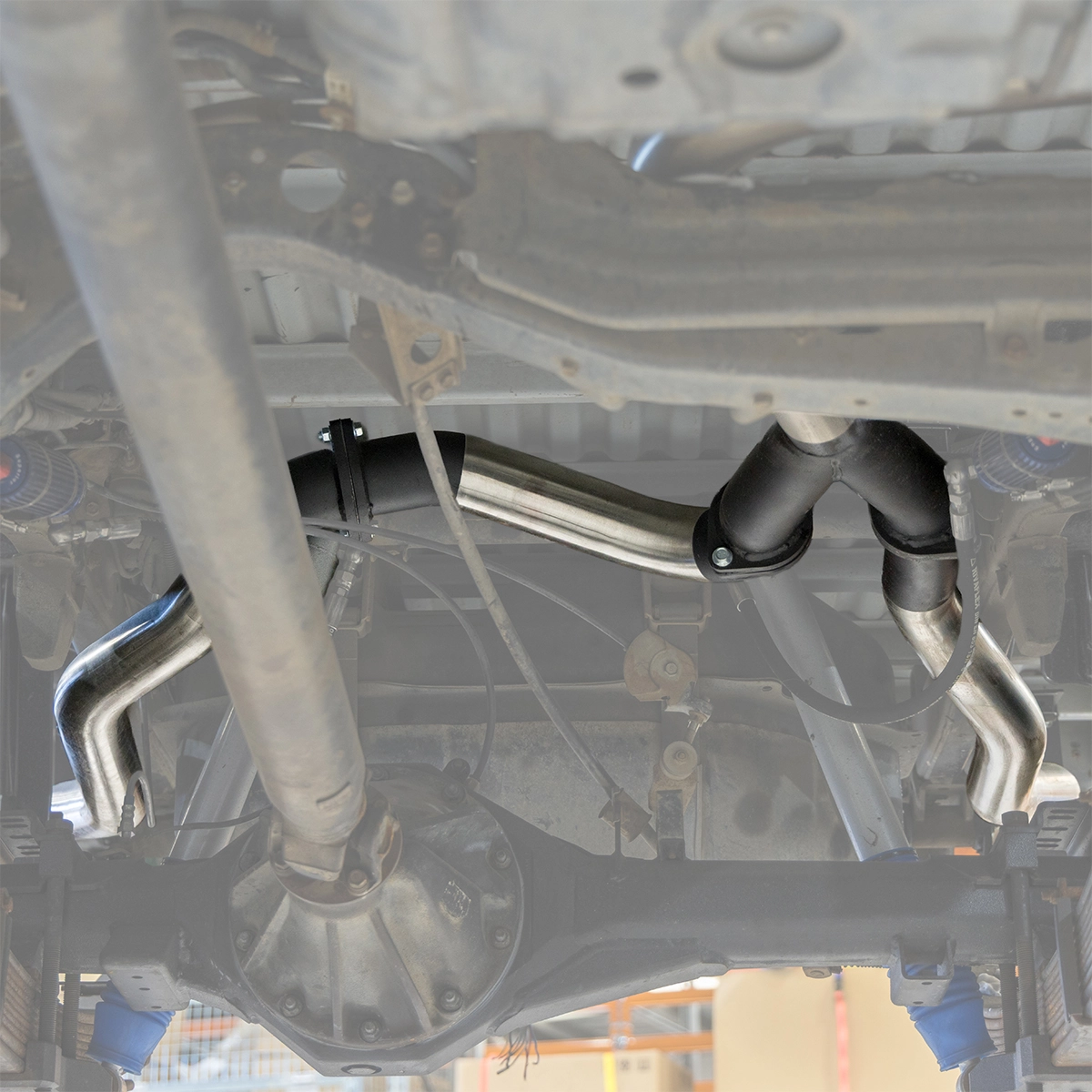Manta 3-inch Twin Exhaust System suitable for Toyota LandCruiser 79 Series VDJ79 Single Cab 2007-2016 Pre-DPF