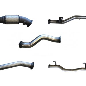 Manta Stainless Steel Exhaust suitable for Toyota Landcruiser VDJ79 Ute 3inch (DPF Delete) Turbo Back 2016+