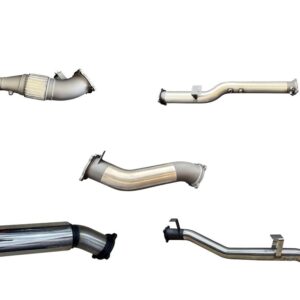 Manta Stainless Steel Exhaust suitable for Toyota Landcruiser VDJ79 Ute 4inch (DPF Delete) Turbo Back 2016+