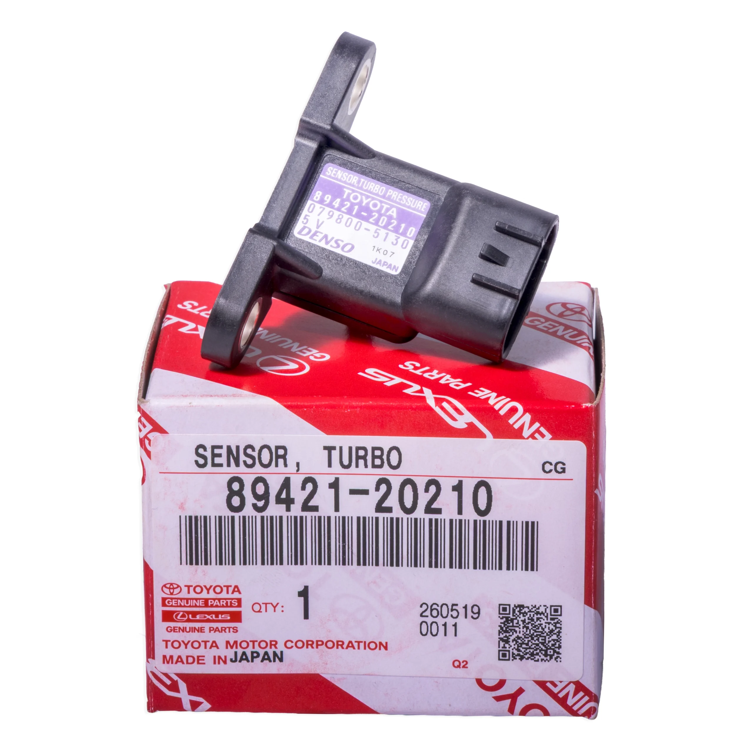 Genuine 1HD-FTE MAP Sensor suitable for Toyota Landcruiser