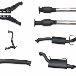 Manta Exhaust for Y62 Nissan Patrol 5.6L 3in Full System with Extractors, High Flow Cats (Medium Noise)