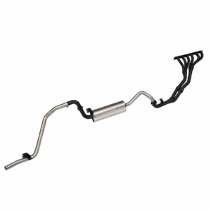 Manta Stainless Steel Exhaust System with Mandrel Bent Extractors suitable for Landcruiser FZJ80 4.5L