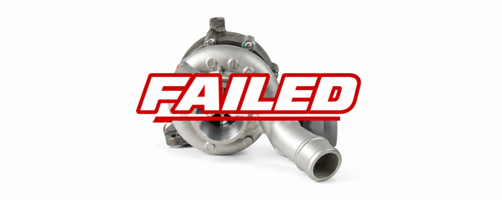 Isuzu D-Max turbo failure