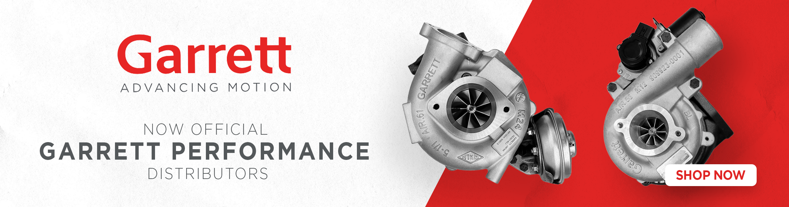 Garrett turbochargers