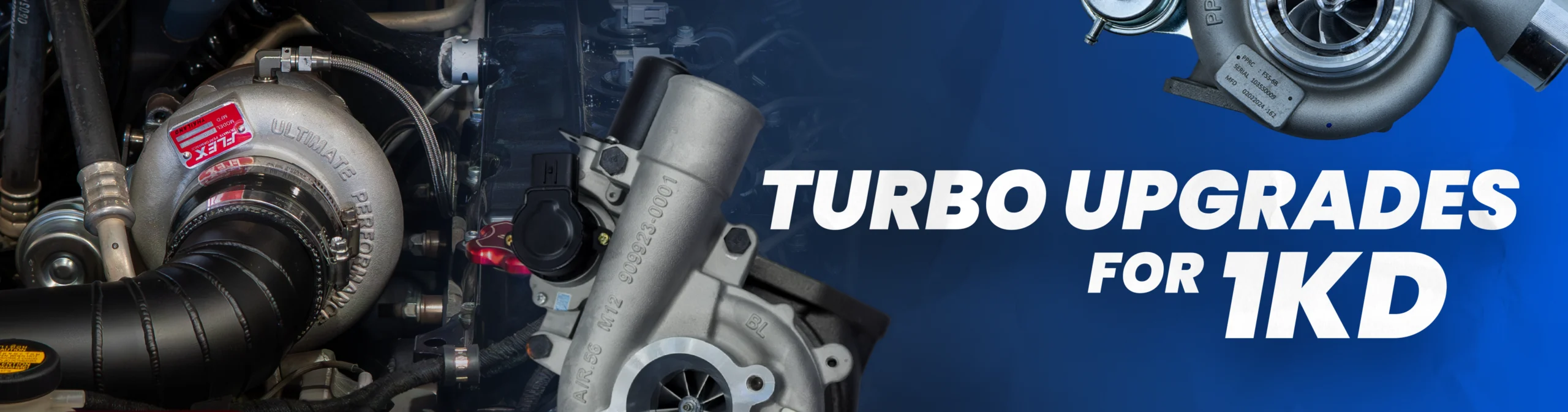 1KD turbochargers