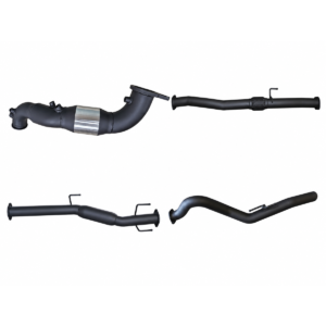 Manta 3-inch Turbo Back Exhaust System with Cat and Hotdog suitable for Isuzu D-Max 2020+ - Aluminised Steel