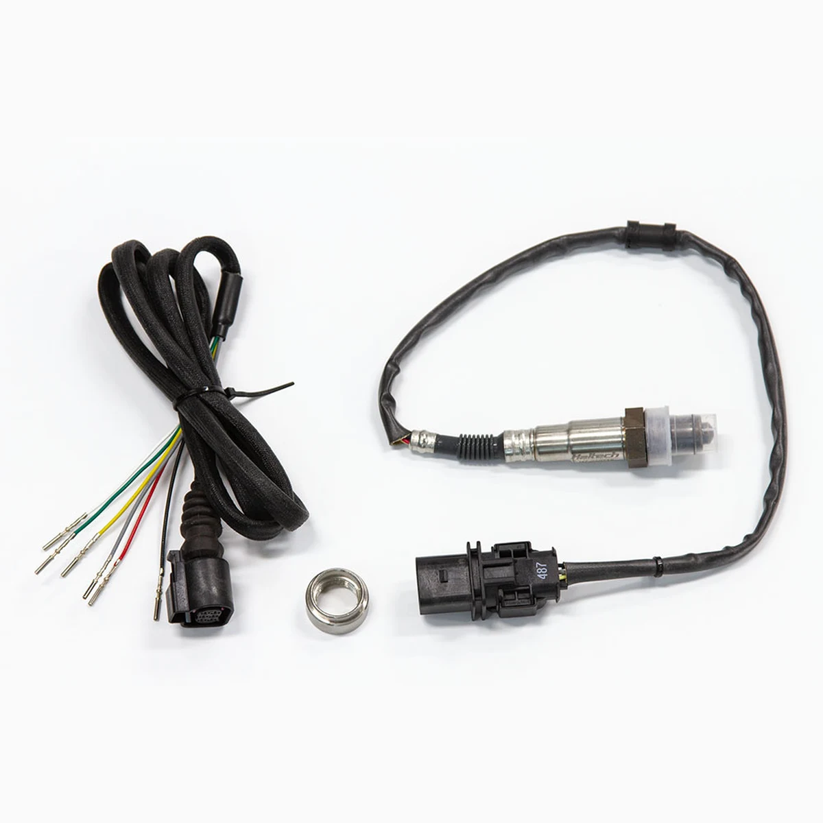 Haltech HT-010740 onboard wideband Bosch LSU 4.9 sensor kit with extension cable and weld-on bung