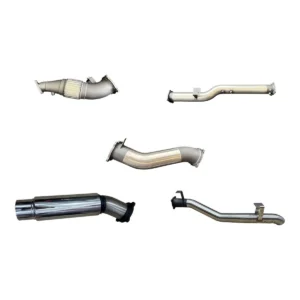 Manta Stainless Steel Exhaust suitable for Toyota Landcruiser VDJ79 Ute 4inch (DPF Delete) Turbo Back 2016+