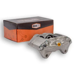 1KD-FTV front brake caliper, right side, shown with its box, suitable for Toyota Hilux N70 KUN26 pre 06/2011 without VSC