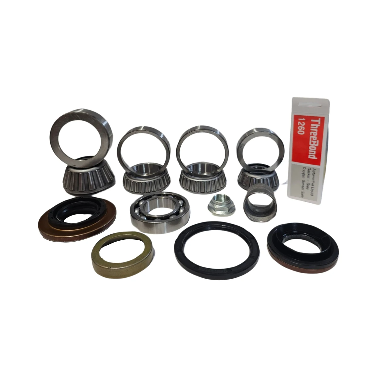 Front Diff Rebuild Kit with Koyo Bearings suitable for Toyota Hilux N80 GUN126 1GD-FTV