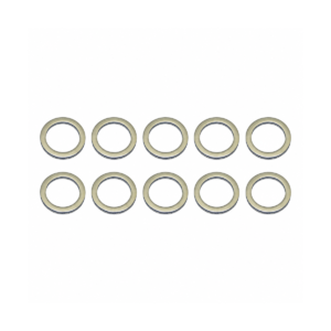 Set of 10 metal 18mm sump plug washers suitable for Toyota LandCruiser and Hilux