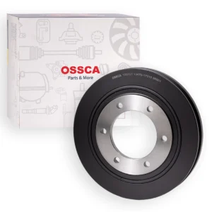 Basco 1HZ 6-bolt A/C crankshaft pulley suitable for Toyota LandCruiser HZJ78 HZJ79 HZJ105, photo 1 of 6