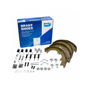 Bendix handbrake shoes and hardware kit for Toyota LandCruiser 80 Series and 105 Series