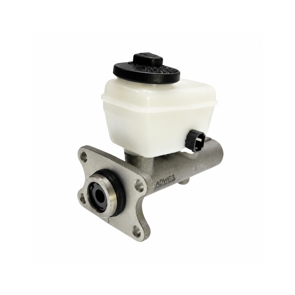 Genuine Aisin brake master cylinder, 4 bolt flange and sensor plug, for Toyota LandCruiser 80 Series 1992-1995