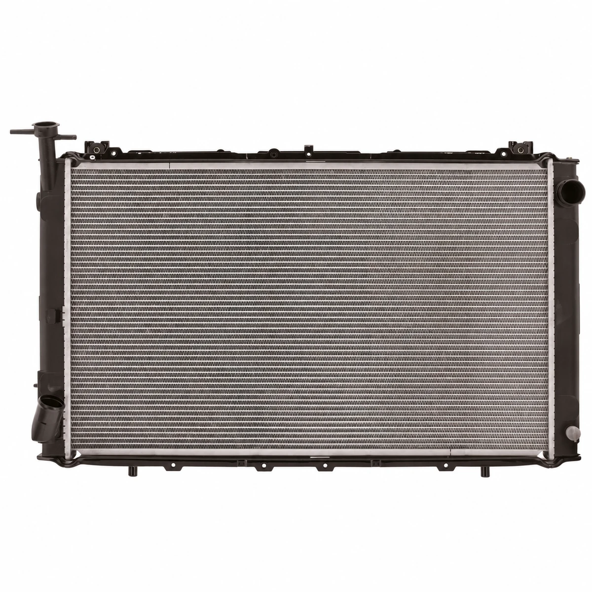 Koyorad JR6851J radiator suitable for Nissan Patrol GQ and Ford Maverick diesel 1988-1997 manual transmission, front view