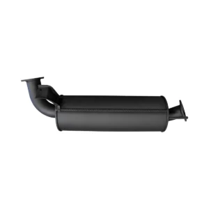 Manta 3-inch Aluminised Steel Centre Muffler suitable for Toyota LandCruiser 80 Series HDJ80 HZJ80 and 105 Series HZJ105 4.2L Diesel, second view