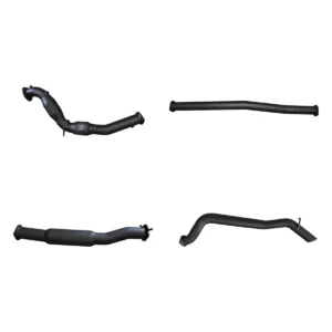 Manta 3-inch Aluminised Steel Turbo Back DPF Delete Exhaust suitable for Ford Ranger PX2 and PX3 3.2L DPF 2016-2022 with Cat and Hotdog