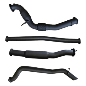 Manta 3-inch Aluminised Steel Turbo Back Exhaust suitable for Ford Ranger PX and PX2 3.2L Pre-DPF 2011-2016 with Cat and Hotdog