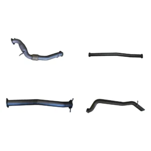 Manta 3-inch Aluminised Steel Turbo Back Exhaust suitable for Ford Ranger PX and PX2 3.2L Pre-DPF 2011-2016 with Cat, No Muffler