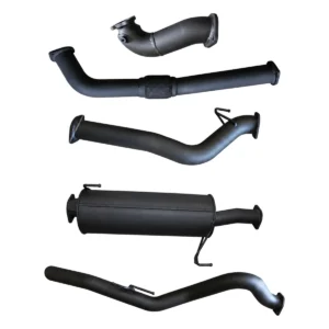 Manta 3-inch Aluminised Steel Turbo Back Exhaust suitable for Holden Rodeo RA 3.0L Common Rail Styleside SWB 2007-2008 with Muffler, No Cat, second view