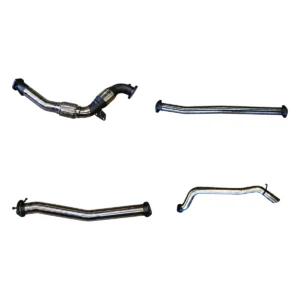 Manta 3-inch Stainless Steel Turbo Back Exhaust suitable for Ford Ranger PX and PX2 3.2L Pre-DPF 2011-2016 with Cat, No Muffler