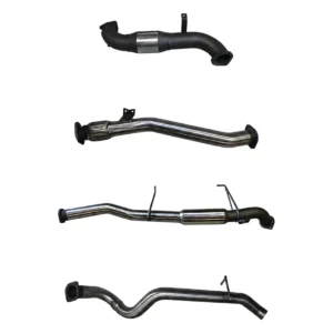 Manta 3-inch Stainless Steel Turbo Back Exhaust suitable for Nissan Patrol GU ZD30 Common Rail Wagon 2007-2017 with Cat and Hotdog