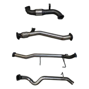 Manta 3-inch Stainless Steel Turbo Back Exhaust suitable for Nissan Patrol GU ZD30 Common Rail Wagon 2007-2017 with Cat, No Muffler