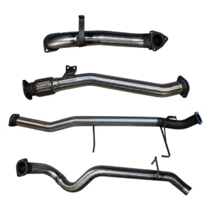 Manta 3-inch Stainless Steel Turbo Back Exhaust suitable for Nissan Patrol GU ZD30 Common Rail Wagon 2007-2017, No Cat, No Muffler