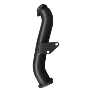 Manta dump pipe with 3 bolt floating flange to suit 3 bolt Garrett turbo, Toyota LandCruiser HZJ105