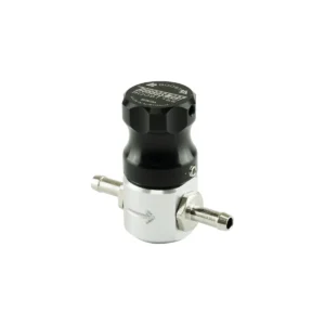 Turbosmart Boost Tee manual boost controller, black, TS-0101-1102, three-quarter view