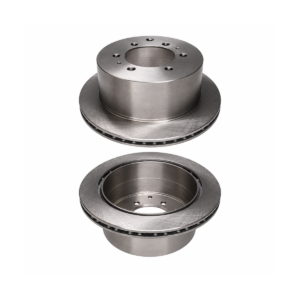 Ultima AAP785 rear brake rotor, two views, for Toyota LandCruiser 80 Series 1990-1992