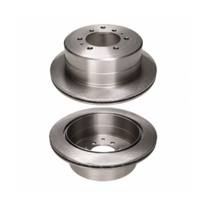 Ultima AAP786 rear brake rotor, two views, for Toyota LandCruiser 80 Series 1992-1998